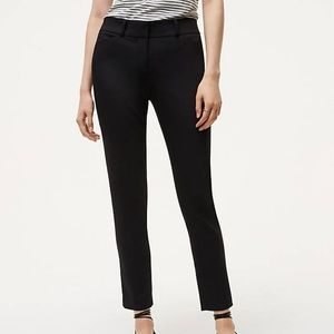 LOFT Skinny Ankle Pants in Julie Fit BLACK Size 4